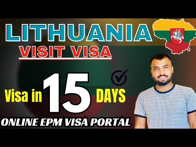 Lithuania Online Visa Application | Get Schengen Visa in 15 Days | Apply Schengen Visa Online 2024