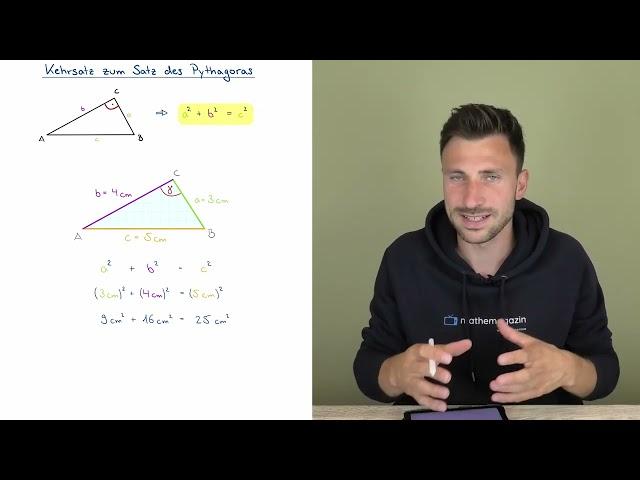 Kehrsatz zum Satz des Pythagoras