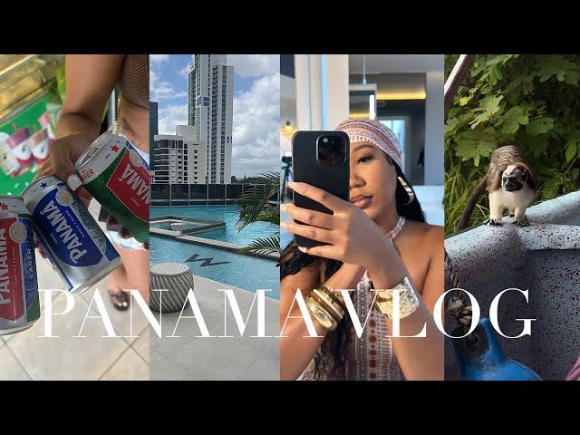 TRAVEL VLOG | GIRLS TRIP TO PANAMA, LUXURY HOTEL, MONKEY TOUR, NIGHTLIFE + MORE