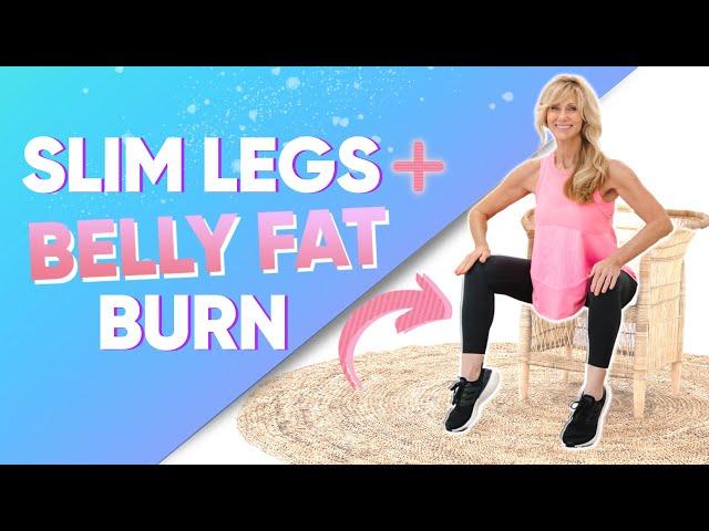 Burn Belly Fat & Tone Legs in Just 10 Minutes【Done】