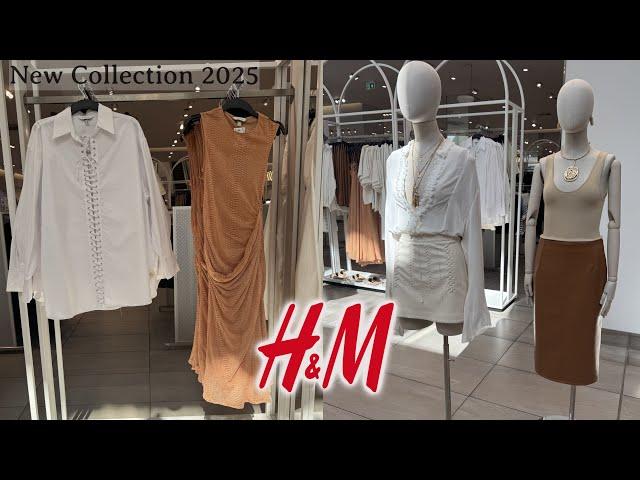 H&M NEW WOMEN’SSPRING COLLECTION 2025 / NEW IN H&M HAUL 2025
