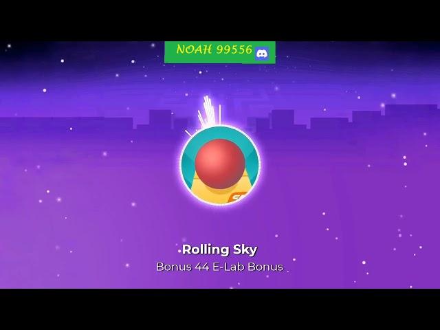 Rolling Sky Bonus 44 Mysterious Trail Soundtrack (E-Lab Bonus, System Fix by F777!) [OFFICIAL]