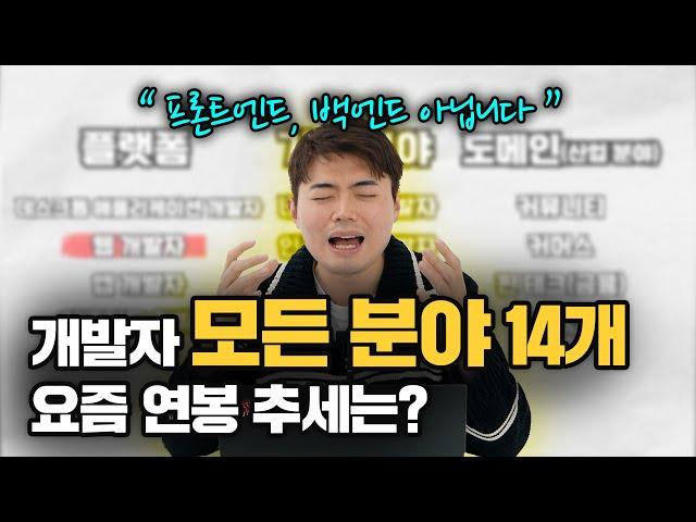 개발자 종류 총 정리, 2024년 최신 트렌드