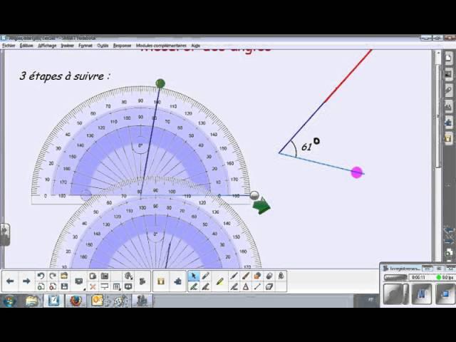 Angles, triangles et  cercles