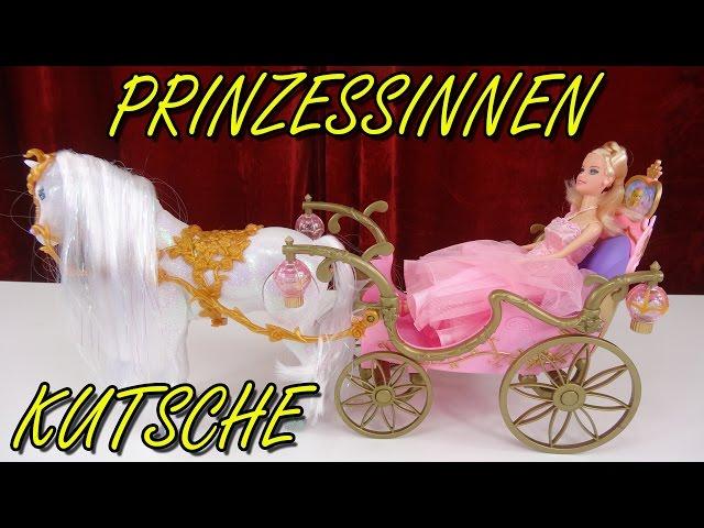 "GROSSE PRINZESSINNEN KUTSCHE MIT BEWEGLICHEN PFERD" -Vorstellung