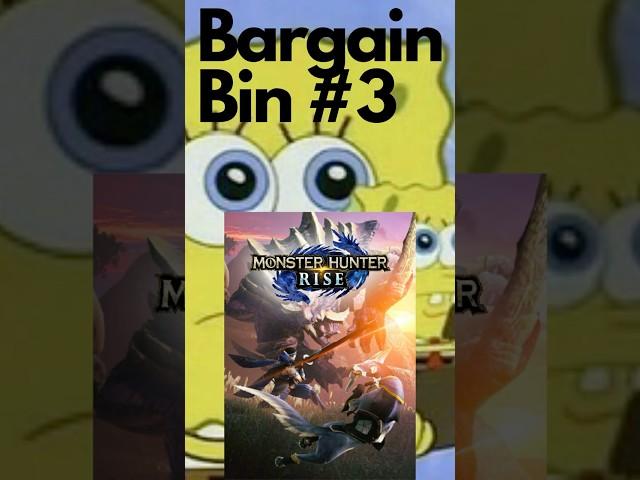 Bargain Bin #3 Monster Hunter Rise! #gaming #shorts #gameplay #sale #pc #pcgaming #budget