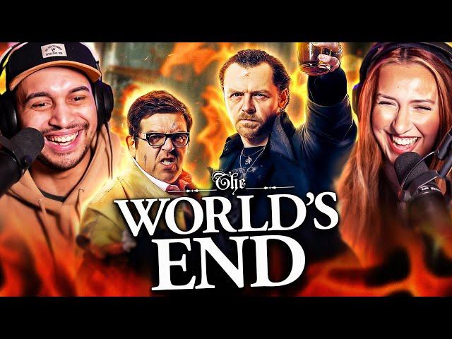 THE WORLD'S END (2013) MOVIE REACTION - WHAT AN INCREDIBLE TRILOGY! - FIRST TIME WATCHING - REVIEW