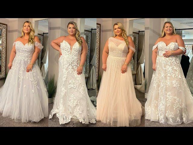 PLUS SIZE WEDDING DRESS SHOPPING!!