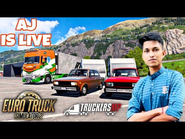 Epic Trucking Adventures: Live Euro Truck Simulator 2 with AJ The Ace | TMP Live | #live India