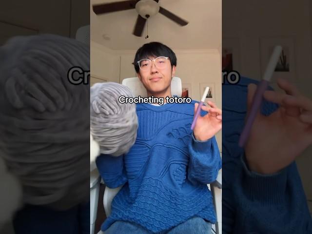 Crocheting my neighbor Totoro #crochet