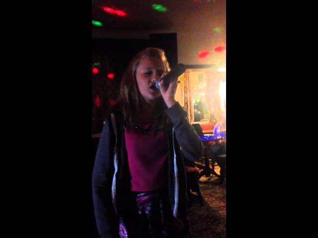 Phoebe bostock singing chandelier sia age 13