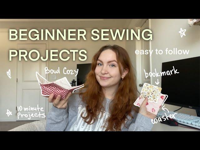 EASY BEGINNER SEWING PROJECTS | TUTORIAL