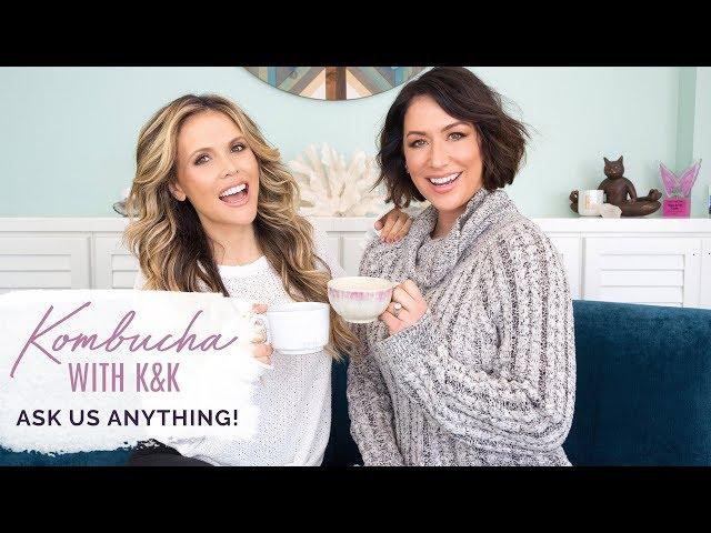 How To Set Goals, Feel Motivated, & Make Time For You ~  Kombucha With Karena & Katrina Q&A