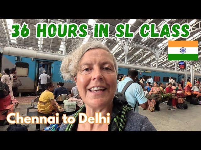 36 HOURS on a Second Class Indian train | It Was Tough