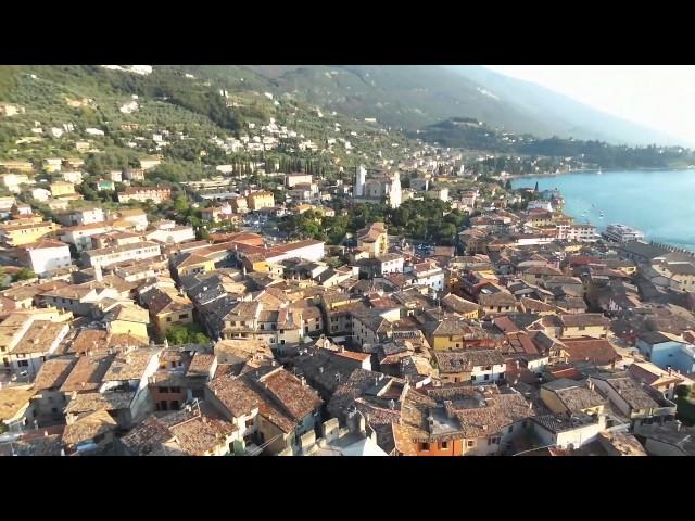 The Scaligero Castle in Malcesine (Garda Lake)