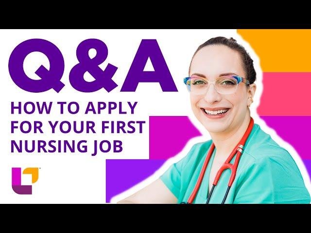 How To Apply For Your First Nursing Job - Free Office Hours | @LevelUpRN