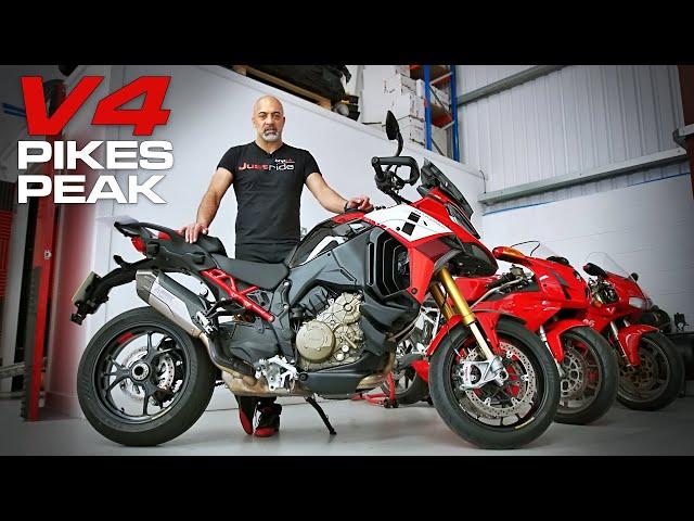 BHP UK's  New Ducati Multistrada V4 Pikes Peak ECU Remapping Development Bike