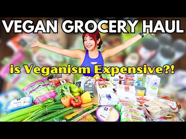 HUGE BUDGET-FRIENDLY VEGAN GROCERY HAUL: How Much do Vegan Groceries Cost in 2023?