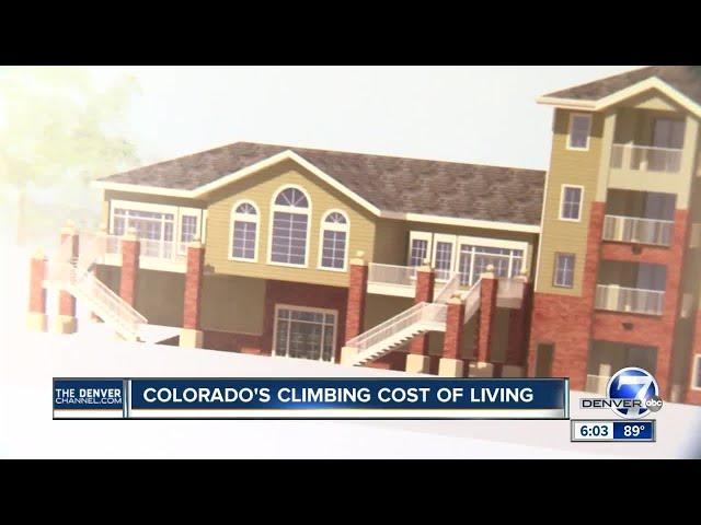 Colorado's climbing cost of living