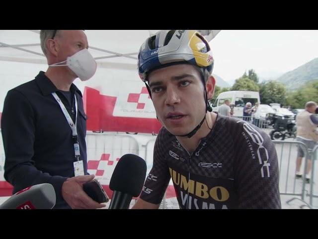 The feelings of Wout van Aert after the incident of Gino Mäder on the 5th stage Tour de Suisse 2023