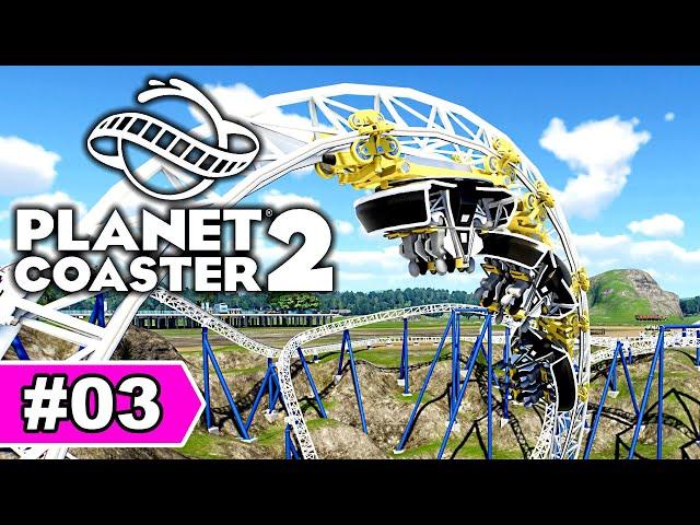 Die erste Achterbahn! Welches Thema? | Planet Coaster 2 Let's Play #03