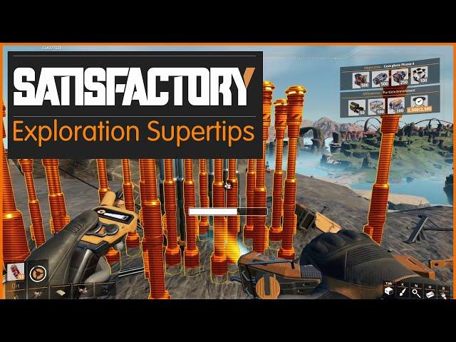 Satisfactory Exploration Supertips (Midgame)