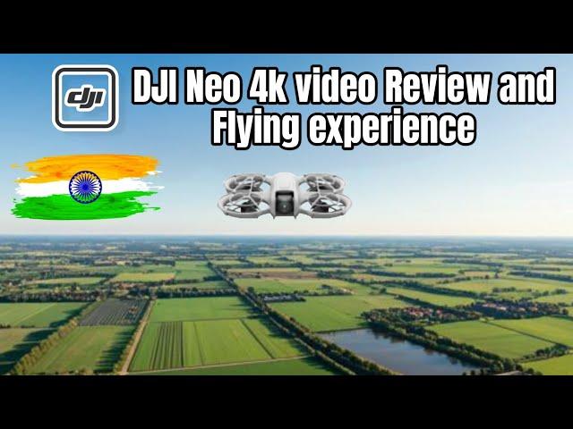 Testing DJI Neo Drone: Video Quality and Flight Experience in hindi #djineodrone #india