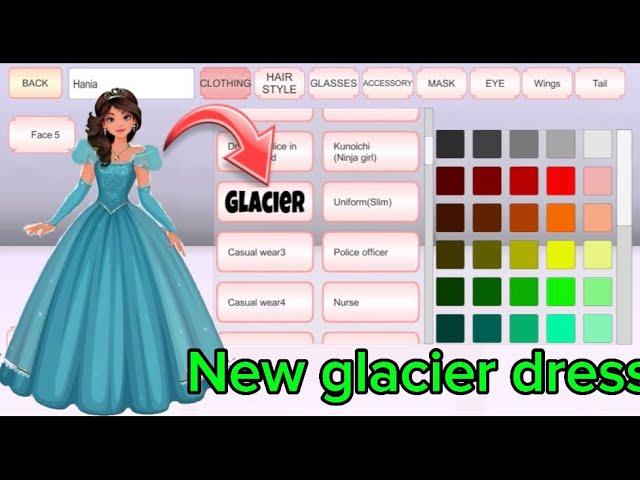 NEW PRINCESS GLACIER DRESS| SAKURA SCHOOL SIMULATOR | TUTORIAL VIDEO