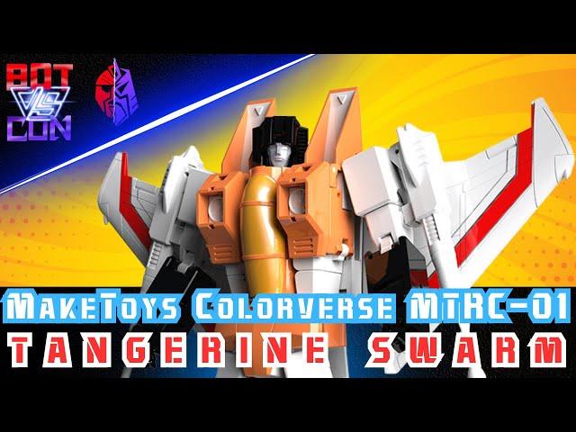 The FIRST Colorverse Seeker - Maketoys Tangerine Swarm, TFCON LA 24 Exclusive!!