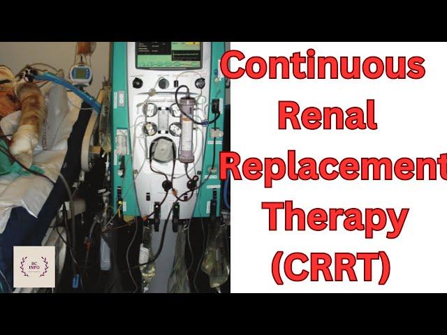 Continuous Renal Replacement Therapy/ CRRT/Advantages of crrt/indications of crrt/emergency dialysis