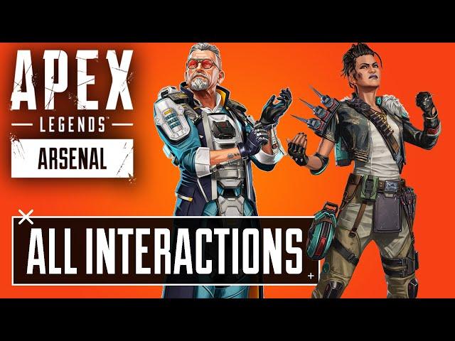 Apex Legends Season 17 All Interactions Voice Lines