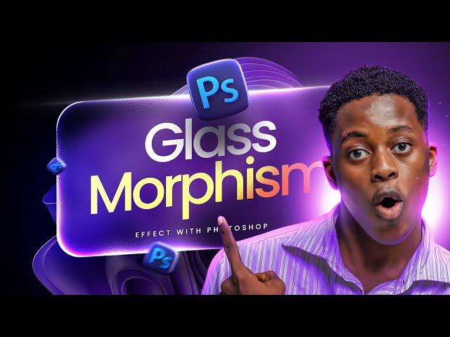 Glass Morphism Effect in Photoshop