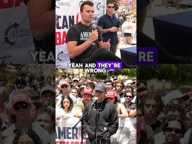 what are your thoughts on this heated debate? #charliekirk #debate #funny #heat #heateddiscussion
