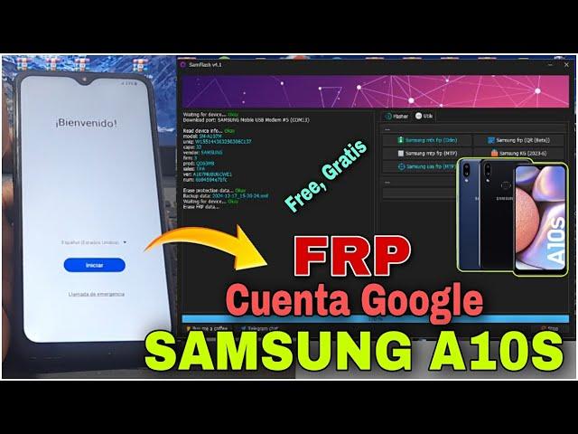 Samsung A10s / Frp Cuenta Google / Frp Galaxy A10s Modo Download