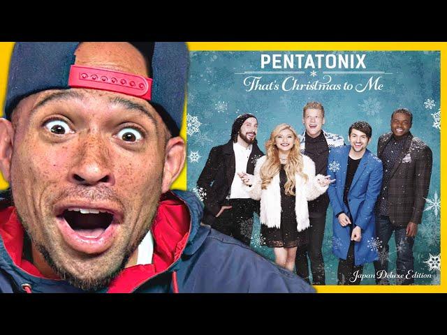 Rapper FIRST time REACTION to PENTATONIX - Little Drummer Boy! I'm living in the future...