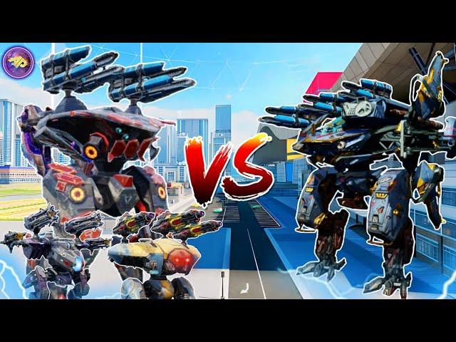  ALL TITANS VS BERSAGLIERE FACEOFF COMPARISON! || WAR ROBOTS TEST SERVER ||