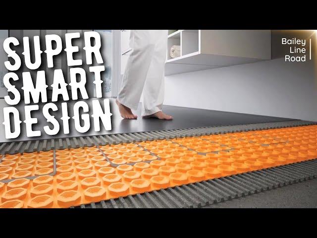 The Best In-Floor Heating System I'VE EVER SEEN