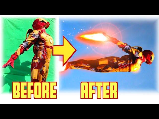 Visual Effects Breakdown - Making the Iron Man flying effect