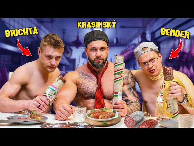 KDO SNÍ VÍC SALÁMU? @teambrichta & @EvilBender47