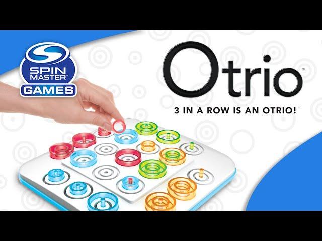 How to play Otrio by Spin Master Games!