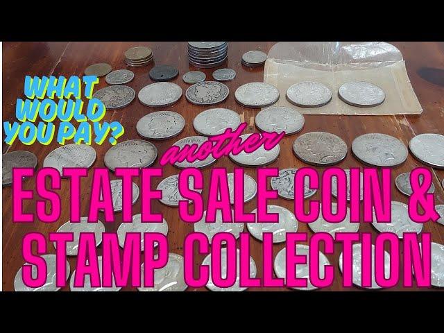 ESTATE Sale COIN, STAMP & CURRENCY Collection! What would YOU pay for this great collection?
