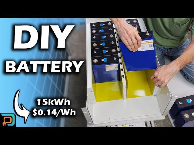 SAVE Thousands - Build your own home solar battery backup!