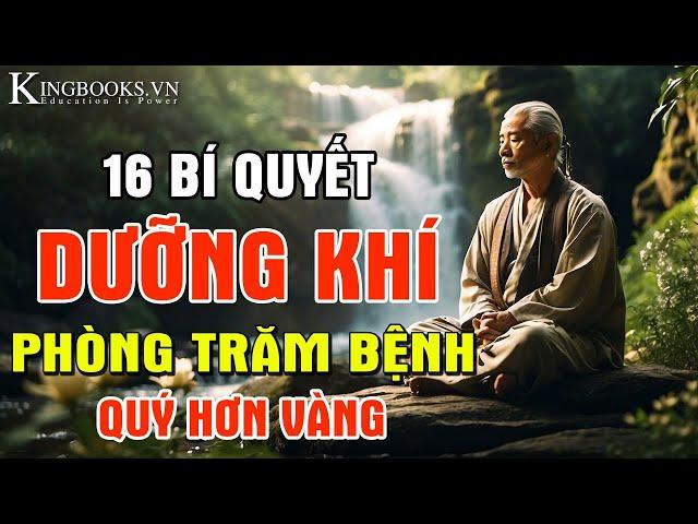 Bí Quyết Vàng Dưỡng Khí - Khí đầy đủ thì khỏe mạnh, khí suy thì cơ thể yếu nhược...| Kingbooks