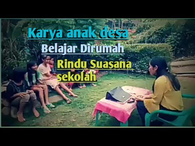 viral siswa ini hanya bisa belajar di rumah