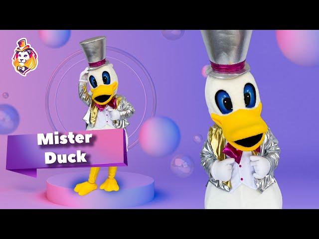 Mascot Costume Mister Duck