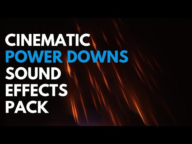 Free Cinematic Power Downs  - Epic Sound Effects