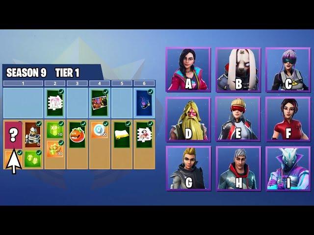 FORTNITE BATTLE PASS CHALLENGE  #1 | Fortnite Quiz