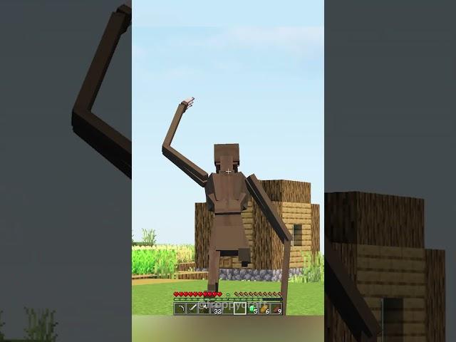 Minecraft Villagers Are Badass #minecraft #minecraftmemes #villager