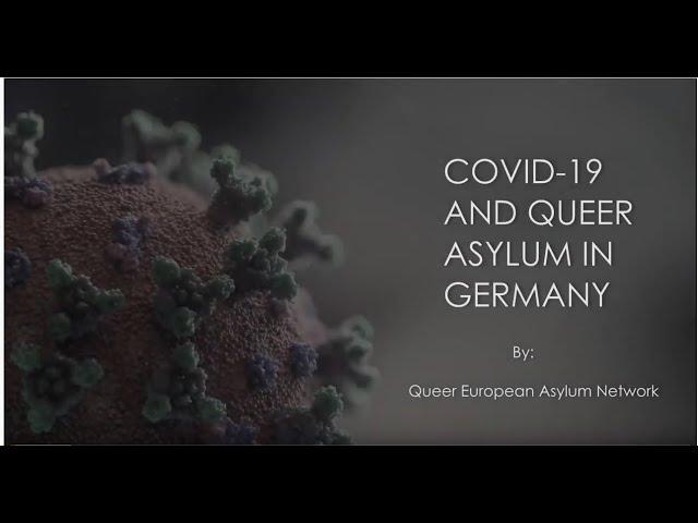COVID-19 and Queer Asylum - Highlights of the Conference 29.04.2020