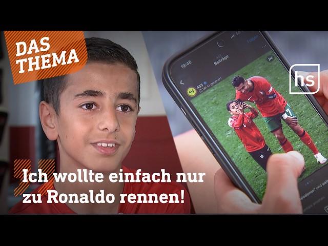 So ging es mit Flitzer Berat nach Ronaldo-Selfie weiter I hessenschau DAS THEMA